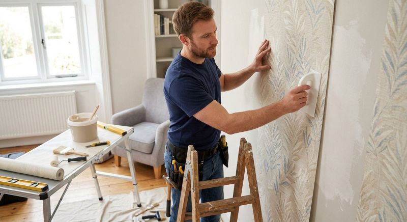 Office Wallpaper Installation in Alpharetta, GA