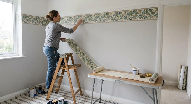 Wallpaper Border Installation in Alpharetta, GA