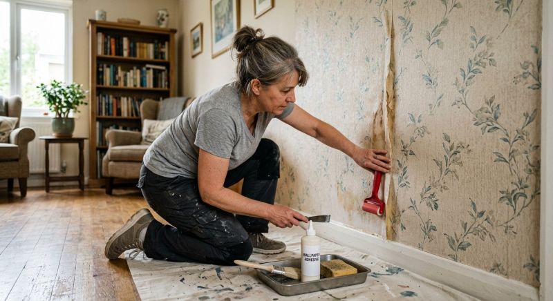 Wallpaper Repair in Olathe, KS